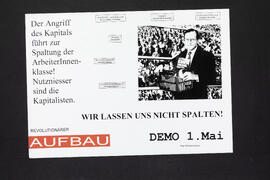 Wir lassen und nicht spalten!