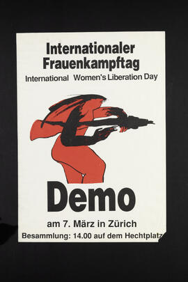 Internationaler Frauenkampftag. Demo. Hechtplatz