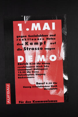 gegen Sozialabbau und reaktionäre Hetze. Den Kampf auf die Strasse tragen