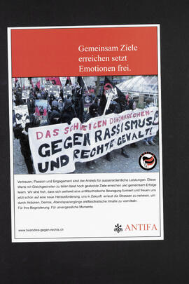 Gemeinsame Ziele erreichen setzt Emotionen frei. Gegen Rassismus und rechte Gewalt.