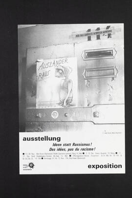 Ausstellung. Ideen statt Rassismus