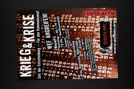 Krieg & Krise. Zeit der Entscheidung - Für den Kommunismus! WEF angreifen!