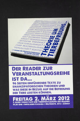 Der Reader zur Veranstatlungsreihe ist da...