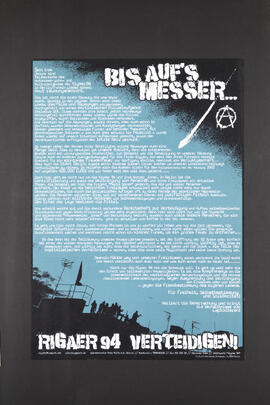 Bis auf's Messer - Rigaer 94 Verteidigen