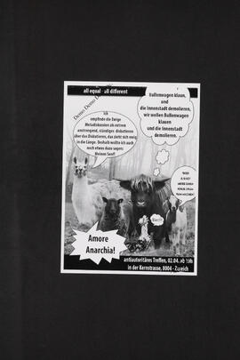 all equal - all different - amore anarchia - antiautoritäres Treffen 2.4., Zureich
