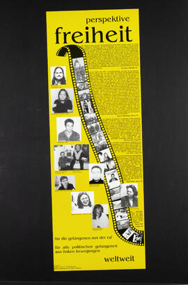 Perspektive Freiheit für die Gefangenen aus der RAF. Eva Haule, Brigitte Mohnhaupt, Christian Klar, Lutz Taufer, Heidi Schulz u.a.
