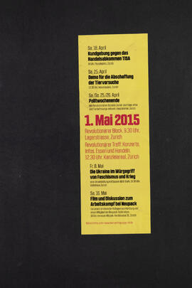 
Mai 2015. Veranstaltungsreihe
