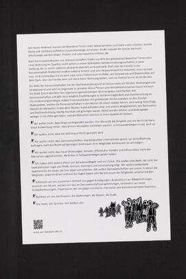 Schwammendingen wird plattgemacht