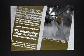 Gegen den rechtspopulistischen "Anti-Islam-Kongress" in Köln. "Fight the Game". Antifaschistische Demo