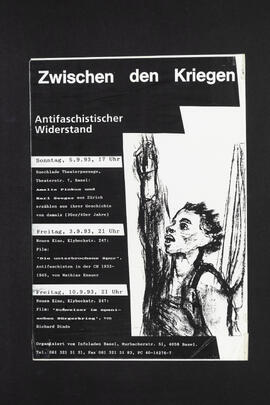 Zwischen den Kriegen. Antifaschistischer Widerstand. Veranstaltungsreihe