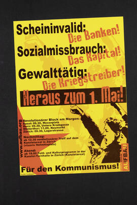 Scheininvalid: Die Banken! Sozialmissbrauch: Das Kapital! Gewalttätig: Die Kriegstreiber!