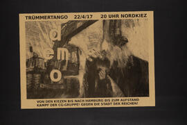 Demo: Trümmertango 22.4.17 Nordkiez