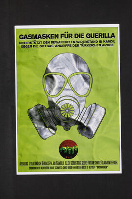 Gasmasken für die Guerilla - gegen die Giftgas-Angriffe der türkischen Armee