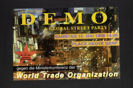 Internationale Demo und Global Street Party