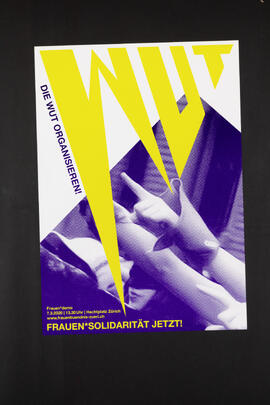 Die Wut organisieren - Frauensolidarität jetzt - Frauendemo 7.3.2020, Zürich