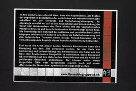 Revolutionäre Realpolitik. Für die Befreiung von Mensch und Tier. Veranstaltung mit Assoziation Daemmerung [2. Seite]