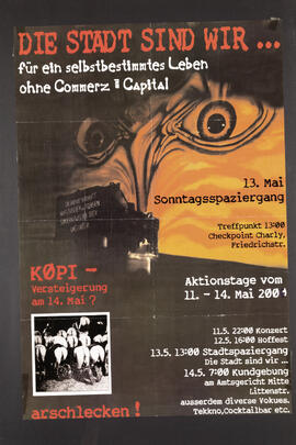 Die Stadt sind wir - Køpi Aktionstage vom 11.-14-5-2001