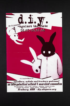 DIY-  against the statean intergalactical activist and anarchist convention