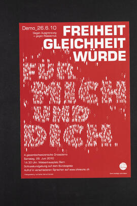 Freiheit. Gleichheit. Würde. Demo gegen Ausgrenzung und Rassismus