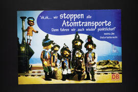 „ok, ok... wir stoppen alle Atomtransporte. Dann fahren wir auch wieder pünktlicher!“ meinte Jim. Und er hatte recht