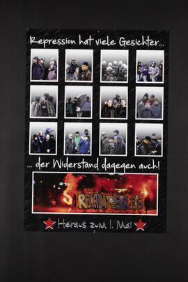 Repression hat viele Geischter - …der Widerstand dagegen auch - Heraus zum 1. Mai