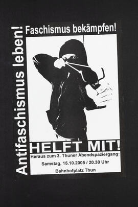 
Thuner Abendspaziergang. Antifaschismus leben. Helft mit.
