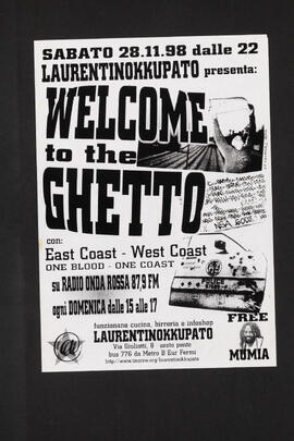 LAURENTINOKKUPATO presenta - Welcome to the Ghetto - 28.11.1998, Roma
