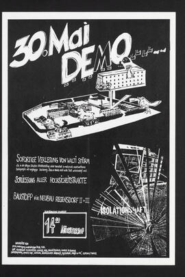 Sofortige Verlegung von Walti Stürm. Schliessung aller Hochsicherheitstrakte. Demo