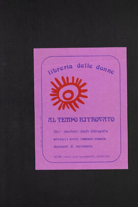 Al Tempo Ritrovato. Libri – Manifesti – Dischi – Bibliografia