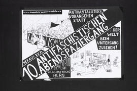 
antifaschistischer Abendspaziergang
