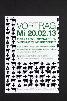 Vortrag: Tierkapital, Soziale Ungleichheit und Unfreiheit