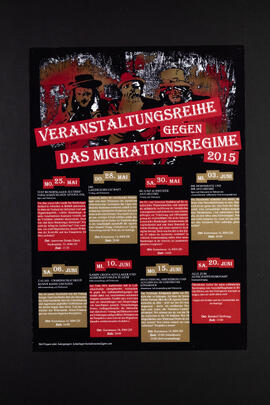 Veranstaltungsreihe gegen das Migrationsregime. Autonome Schule ASZ und Kernstrasse 14