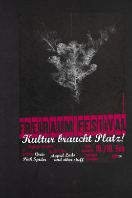 Freiraumfestival Kultur braucht Platz! Im Vögeligärtli