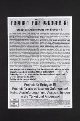 Freiheit für Erdogan E!