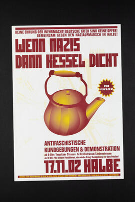 Wenn Nazis dann Kessel dicht. Keine Ehrung der Wehrmacht. Demonstration