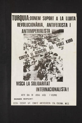 Turquia: Donem suport a la Lluita revolucionària, antifeixista i antiimperialista