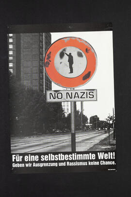 No nazis. Füür eine selbstbestimmte Welt.