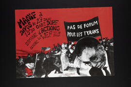 MANiF Davos - Pas de Forum pour les Tyrans