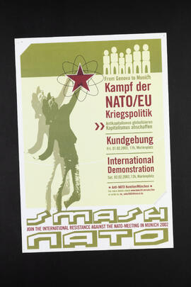 From Genova to Munich. Kampf der NATO/EU Kriegspolitik. Kundgebung, internationale Demonstration