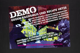 Demo gegen Rassismus und rechte Hetze