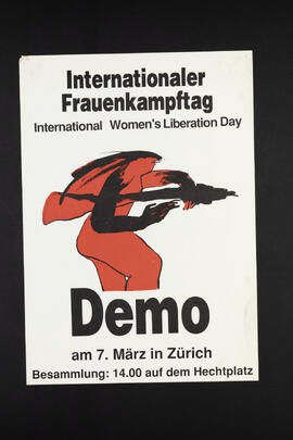 Internationaler Frauenkampftag. Demo am 7. März in Zürich