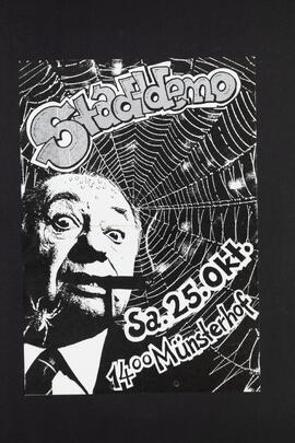 Stadtdemo. Besammlung Münsterhof