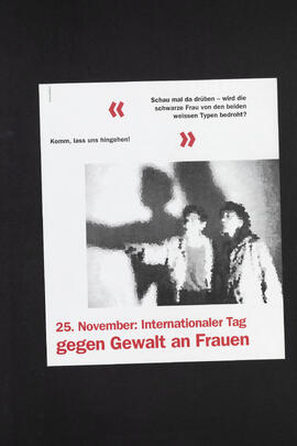 
November: Internationaler Tag gegen Gewalt gegen Frauen Version 3
