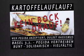 Kartoffelauflauf? Kein Bock drauf! Wer Pegida akzeptiert, duldet Rassismus