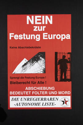 Nein zur Festung Europa. Bleiberecht für alle.