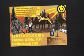 Freiraumdemo. Besammlung Kornhausplatz