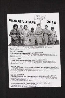 Frauen-Café 2016 - Infoladen Rabia, Winterthur - Programm