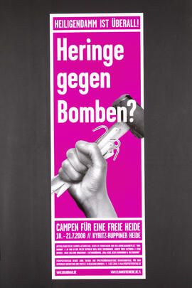 Heiligendamm ist überall - Heringe gegen Bomben? - Campen für eine freie Heide 18.-21.7.2008, Kyritz-Ruppiner Heide