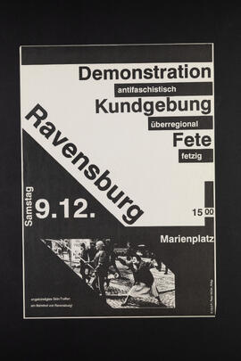 Antifaschistische Demonstration Ravensburg