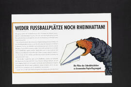 Weder Fussballplätze noch Rheinhattan